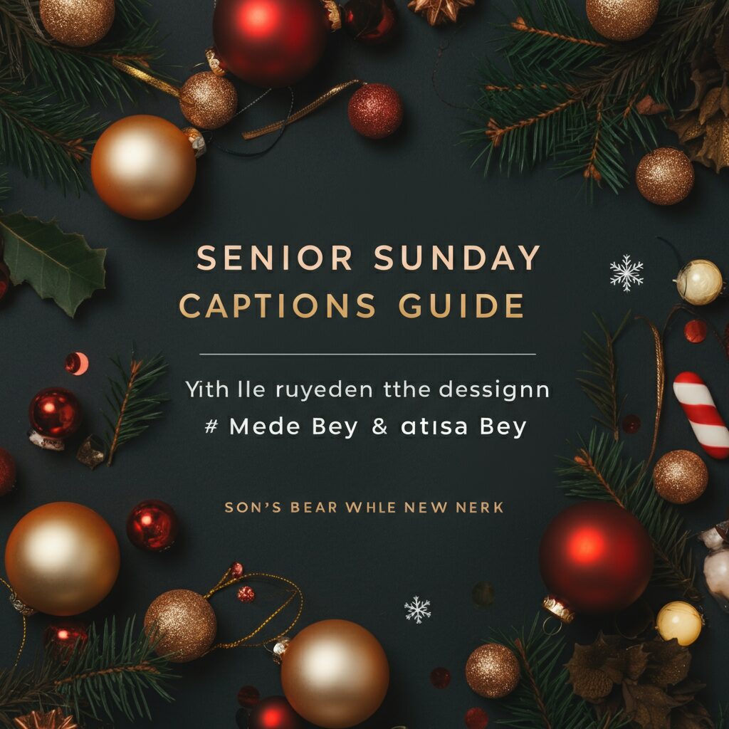 Senior Sunday Captions