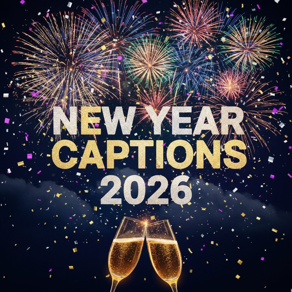 New Years Captions